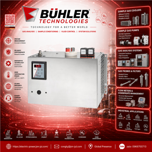 TC-MIDI with -H2-O2 Sample Gas Cooler Bühler Technologies VietNam (1)